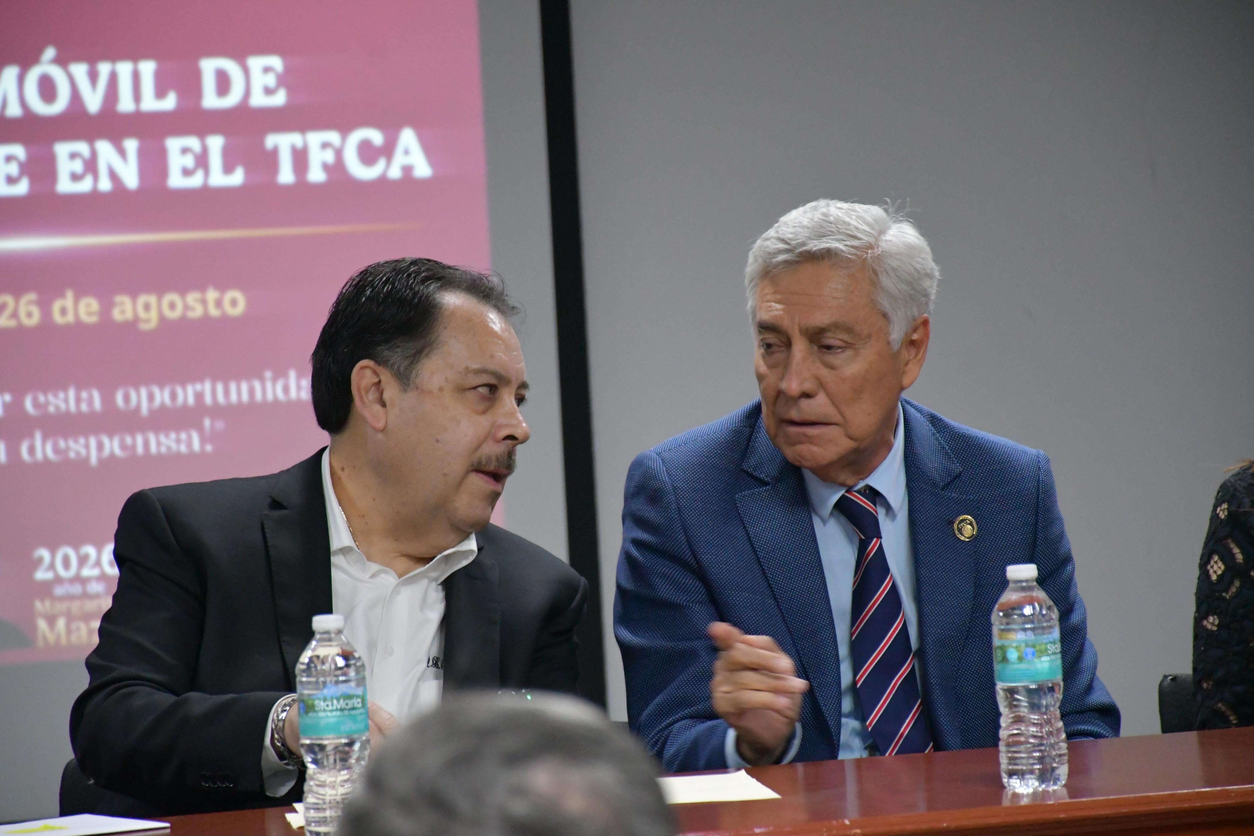 Inauguración de la Unidad Móvil de SuperISSSTE en el Tribunal Federal de Conciliación y Arbitraje